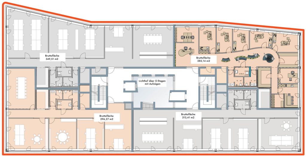 Grundriss be-orange Regensburg-gewerbeimmobilie